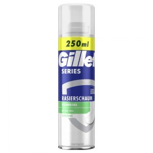 Gillette Series pianka do golenia Sensitive Aloe Vera 250ml