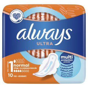 Always Ultra Normal Podpaski ze skrzydełkami 10szt