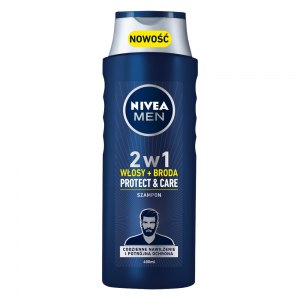 Nivea Men Szampon 2w1 Włosy + Broda 400ml