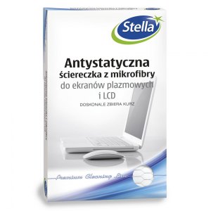 Stella Antystatyczna ściereczka do ekranów plazmowych i LCD