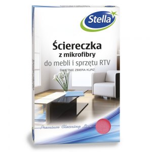 Stella Ściereczka z mikrofibry do mebli i sprzętu RTV