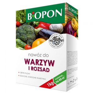 BIOPON Nawóz granulowany do Warzyw i Rozsad 1kg
