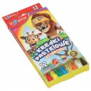 INSPIRIA Kredki pastelowe 12 kolorow