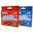 Schemat Kredki świecowe 12 kolorów