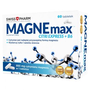 MagneMax Citri Express + B6 60 tabletek
