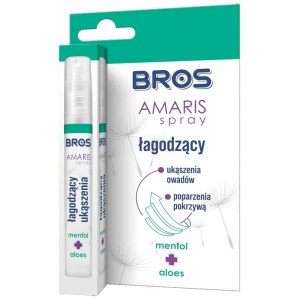 BROS AMARIS spray łagodzący ukąszenia 9ml