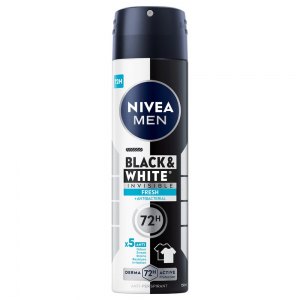 Nivea antyperspirant w sprayu B&W Invisible Fresh 150ml