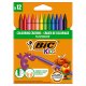 BIC kredki świecowe Plastidecor 12 kolorów
