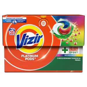 Vizir Platinum Pods kapsułki do prania Kolor 25szt
