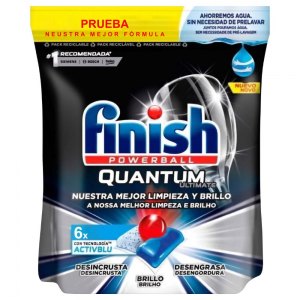 Finish kapsułki do zmywarki Quantum 6 szt.