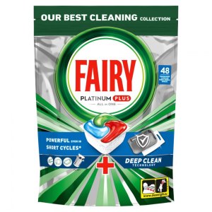 Fairy kapsułki do zmywarki Platinum Plus Fresh Breeze 48szt