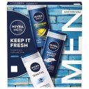 Nivea MEN zestaw kosmetyków Keep it Fresh 3 elementowy