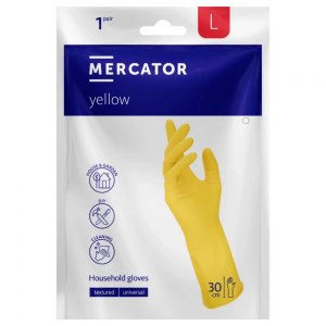Mercator yellow rękawice gospodarcze rozmiar L