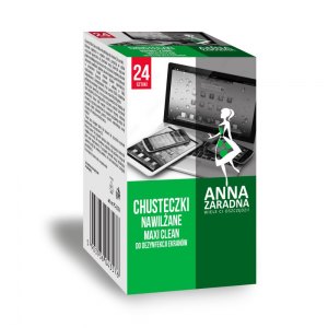 Anna Zaradna chusteczki do dezynfekcji ekranów 24szt