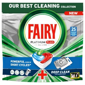 Fairy kapsułki do zmywarki Platinum Plus Fresh Breeze 25szt