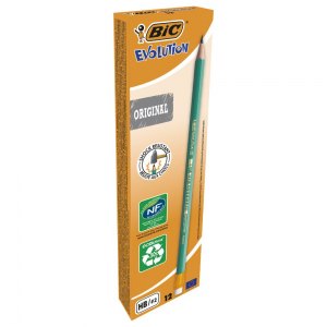 BIC ołówek z gumką Evolution Original 12 szt.