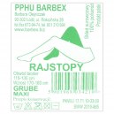Barbex Rajstopy damskie grube brązowe MAXI