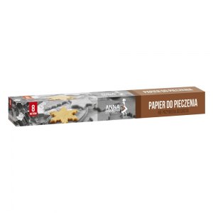 Anna Zaradna Papier do Pieczenia Brązowy 8m BOX