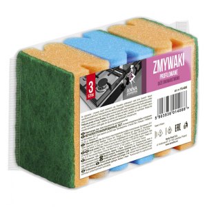 Anna Zaradna Zmywaki profilowane 3szt