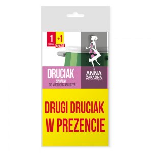 Anna Zaradna Druciak spiralny 1szt + 1szt
