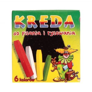 Kreda Kolorowa 6szt