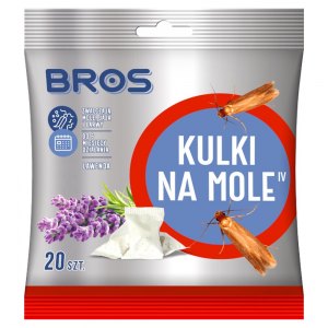 BROS Kulki na mole Lawendowe 20szt