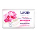 Luksja Mydło w kostce Róża i Proteiny Mleka 90g