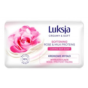 Luksja Mydło w kostce Róża i Proteiny Mleka 90g
